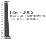 Sesquicentenary of Responsible Government in New South Wales
